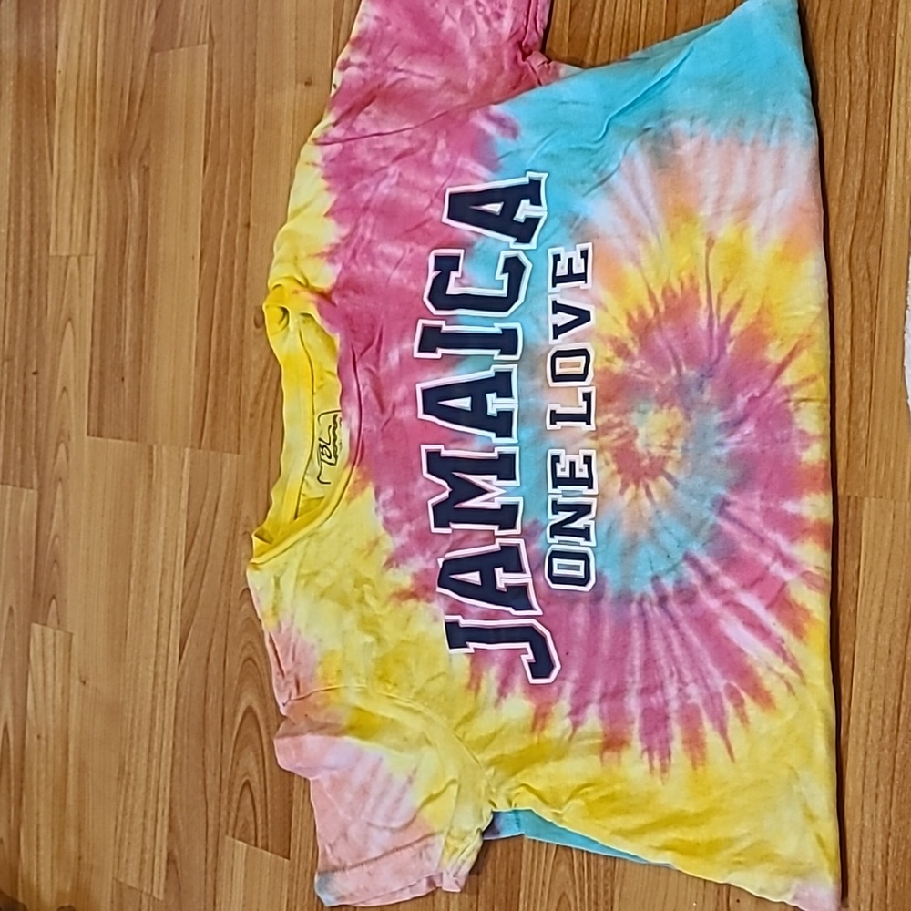 Jamaica One Love Tye dye tee